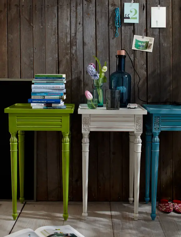 Angebot Beistelltisch Antikfinish
