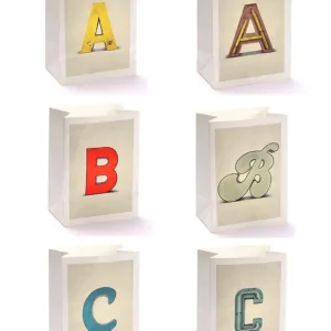 Lichttüten ABC..Papier Wochenendangebot