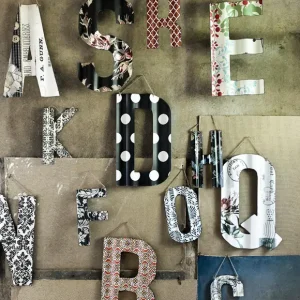 Metallbuchstaben ABC von NORDAL Geprüft