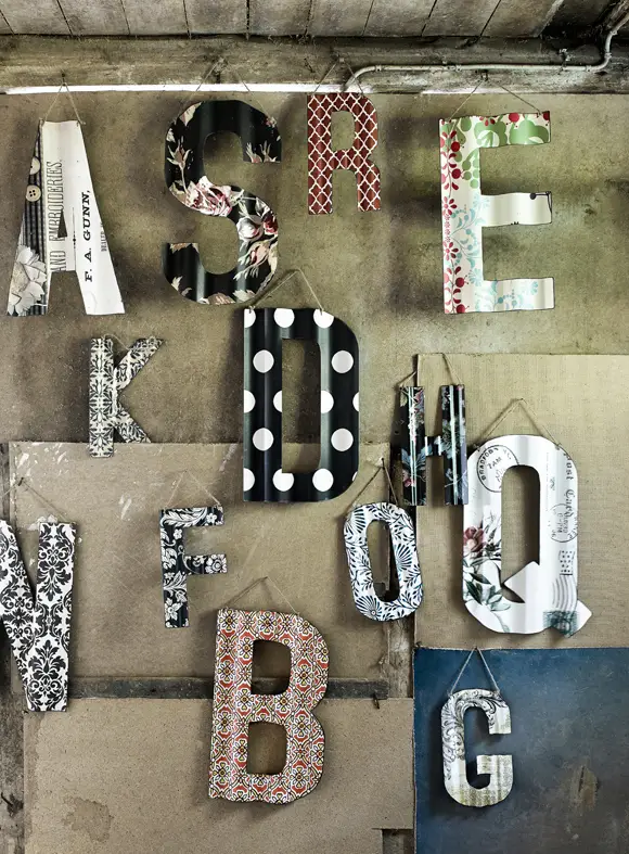 Metallbuchstaben ABC von NORDAL Geprüft