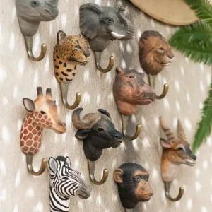 Wandhaken Wildtiere Echt