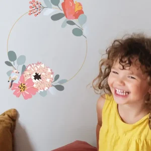 Wandsticker Blumenkranz von MIMI'lou Abverkauf