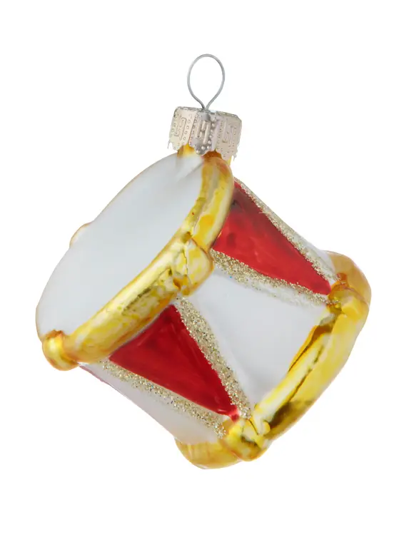 Weihnachtsanhänger Trommel von Bungalow Sichere Zahlung