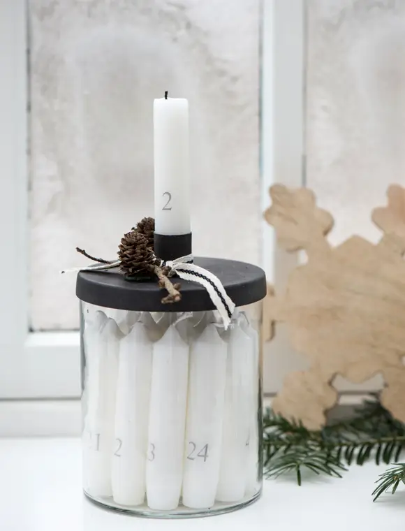 Knallerangebot Adventskalenderkerzen von Ib Laursen