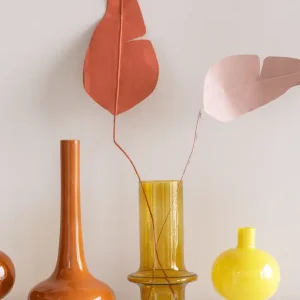 Echt runde Vase aus Glas von UNC
