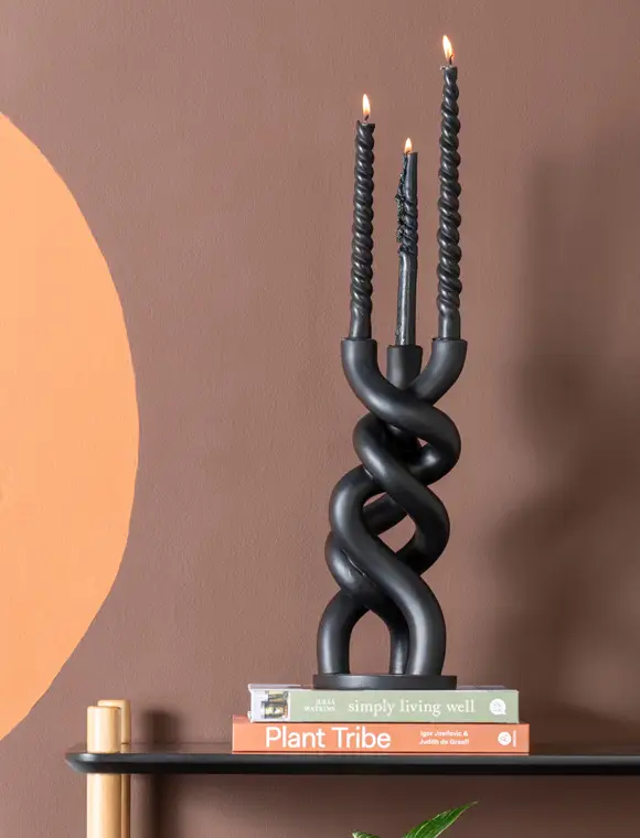 Kracherpreis Kerzenhalter Twisted von present time
