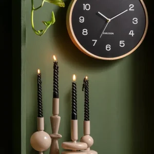Kerzen Set Swirl von present time Zertifiziert