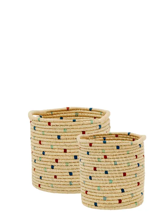 2er Set Aufbew.körbe von rice Neu