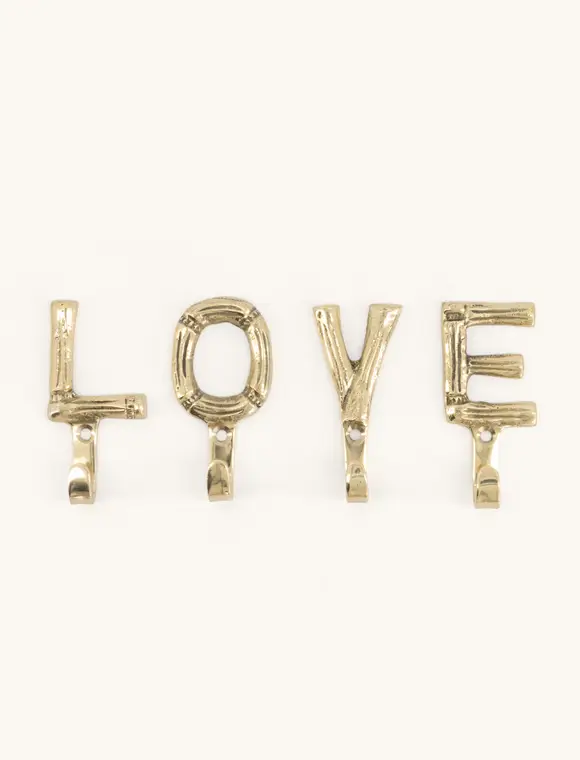 Highlight Garderobenhaken Bhodi Love von Doing Goods
