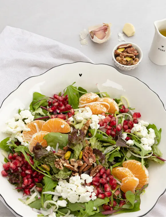 Salatschale Wellenrand von Bastion Collections Neue Ware
