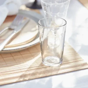 Neuheit Wasserglas mit Blattkante von IB Laursen