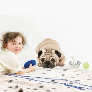 Wochenendangebot Wandsticker Mops von MIMI'lou