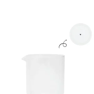 Neu Im Sortiment Glaskrug, geriffelt von Bastion Collections