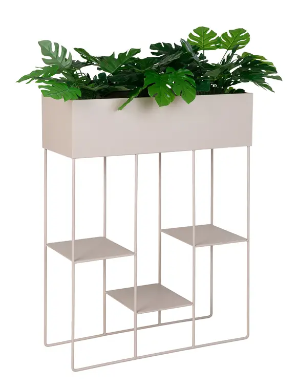 Ausverkauf Plant Box Rabo aus Metall, grau House Nordic