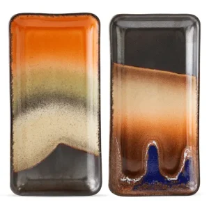 2er Set Tabletts 24 Hours, 70's von HKliving Online Kaufen