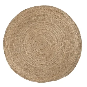 Super-Preis Teppich, Ø210 cm aus Jute von Ib Laursen