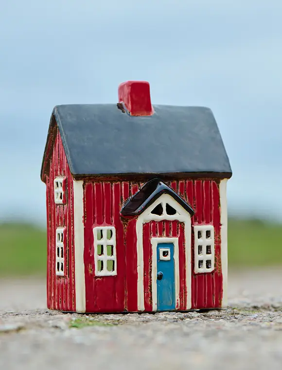 Keramik Haus Visby für Teelicht von Ib Laursen Online Kaufen