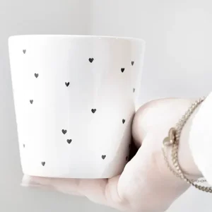 Sichere Zahlung Keramik Becher 7,5xØ9 von Bastion Collections