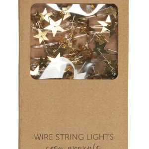 Knallerangebot Lichterkette, 20 goldene Sterne von Ib Laursen