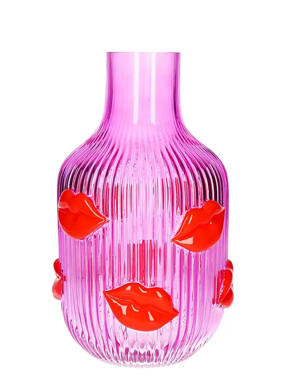 Geprüft Vase L'Amour, Lippen v. GiftCompany