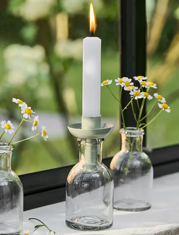 Kerzenhalter, Flaschenstecker von Ib Laursen Neue Kollektion