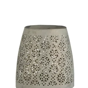 Windlicht Blumenmuster, Metall von Ib Laursen Neu Im Sortiment