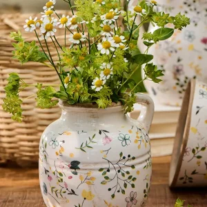 Nur Heute Vase Blossom, 13,5x12x13 cm aus Keramik von Ib Laursen