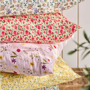 Kissenbezug 60x60 mit Blumen von Ib Laursen Kracherpreis