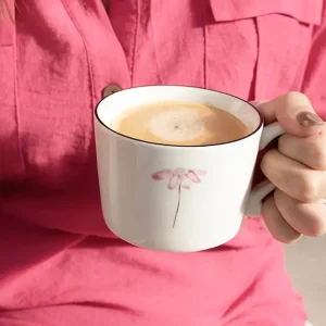Kaffeetasse, rosa von Bastion Collections Ausverkauf