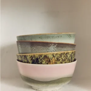 2er Set Ramen Bowls, 70s Keramik v. HKliving Sonderaktion