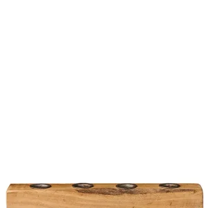 Holzblock Unika für Ø2,2 Kerzen v. Ib Laursen Top-Preis
