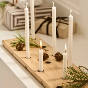 Knallerangebot Holzbrett Unika für Ø1,3 Kerzen von Ib Laursen