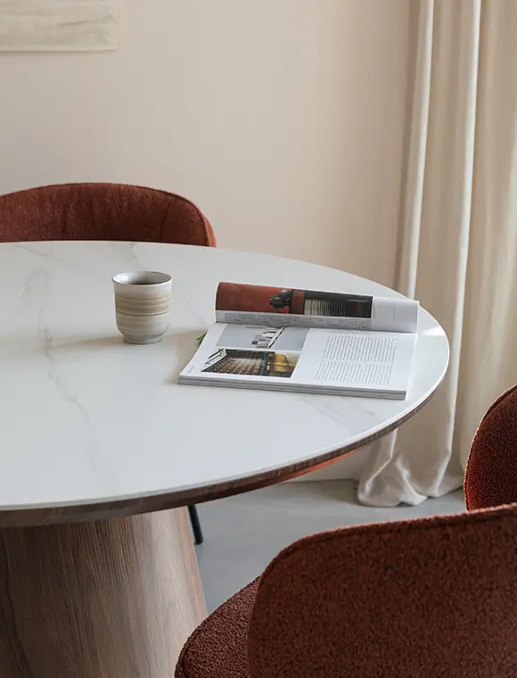 Preisreduziert Esstisch Almira oval von White Label Living