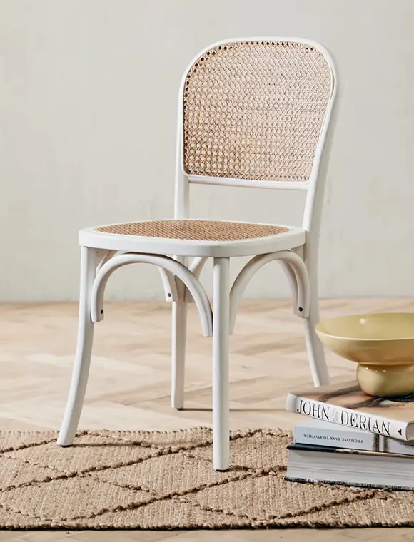 Stuhl Wicky in weiß von Nordal Knallerangebot