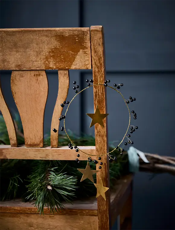 Weihnachtsschmuck Star Ring von house doctor Markenware