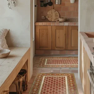 Sichere Zahlung Vinylteppich Nicola, rot von Beija Flor