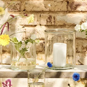 Glas Topf Hannah, zylindrisch von Ib Laursen Preisknaller