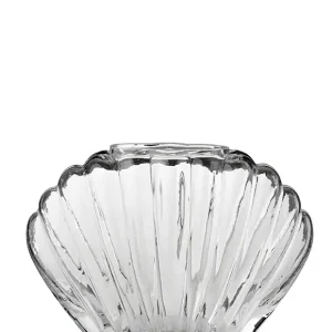 muschelförmige Glas Vase von Ib Laursen Beliebt