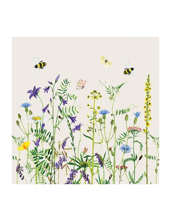 Servietten Summer Field, 50 Stück, 20x20 v. Ib Laursen Neue Kollektion