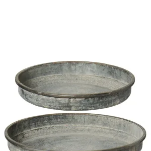 2er Set Tabletts, Metall Urban Garden von Ib Laursen Neu