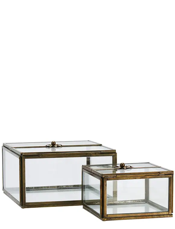 2er Set Glasboxen von Madam Stoltz Neue Kollektion