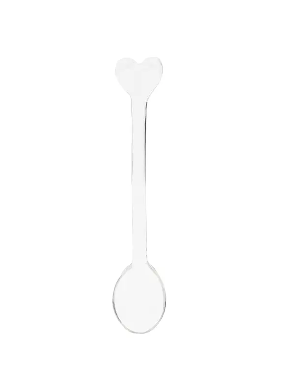 Preiswert Löffel aus Glas, 14 cm von Bastion Collections