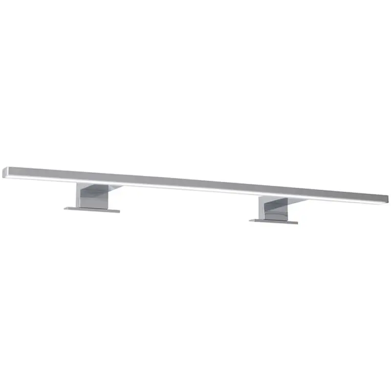 Zertifiziert LED Aufbauleuchte 60 cm verchromt AMARILLO-147-GREY, B/H/T: ca. 60/4,5/10,5 cm