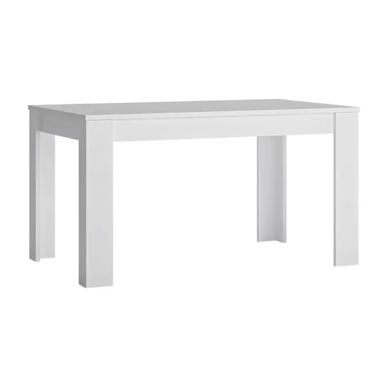 Sonderangebot Esstisch 140 cm, ausziehbar auf 180cm, in weiß LYNDHURST-129, B/H/T ca. 140-180/77/85 cm