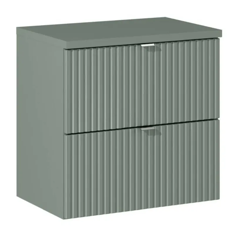 Waschtischunterschrank 60cm in grün NEWPORT-56-GREEN Markenware