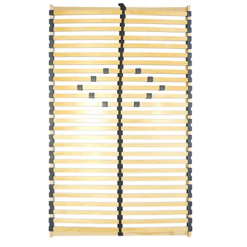 Wochenendangebot Lattenrost 120x200 cm mit 28 Federholzleisten, 200 kg Traglast, Mittelgurt & verstellbarer Komfortzone NAIROBI-200