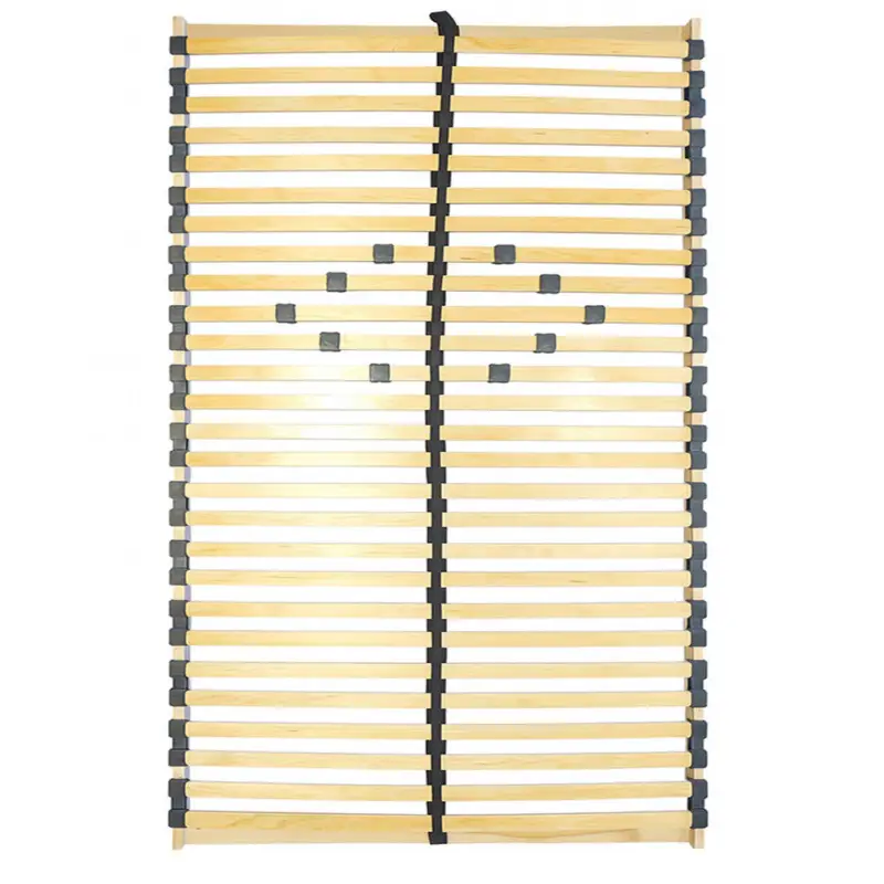 Angebot Lattenrost 130x200 cm mit 28 Federholzleisten, 200 kg Traglast, Mittelgurt & verstellbarer Komfortzone NAIROBI-200