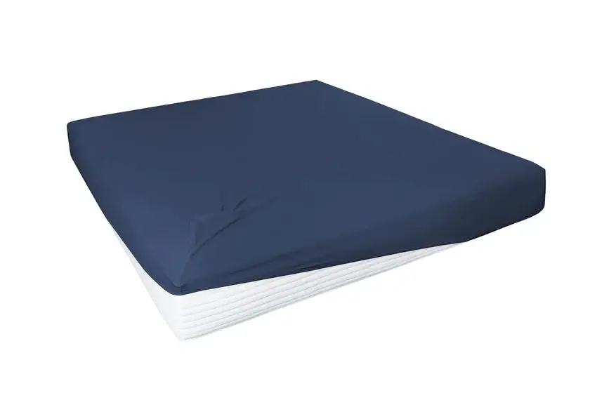 Vario Spannbetttuch Stretch Elasthan-Feinjersey 90 x 200-120 x 220 cm marine Wochenendangebot