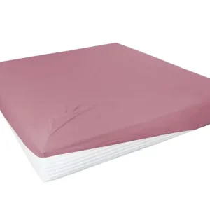 Vario Spannbetttuch Stretch Elasthan-Feinjersey 90 x 200-120 x 220 cm rosenholz Kracherpreis