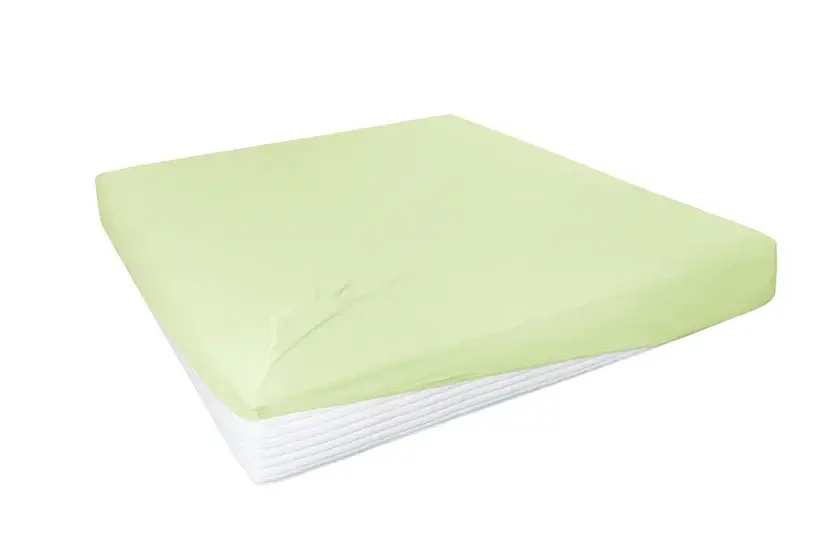Vario Spannbetttuch Stretch Elasthan-Feinjersey 90 x 200-120 x 220 cm limone Billig